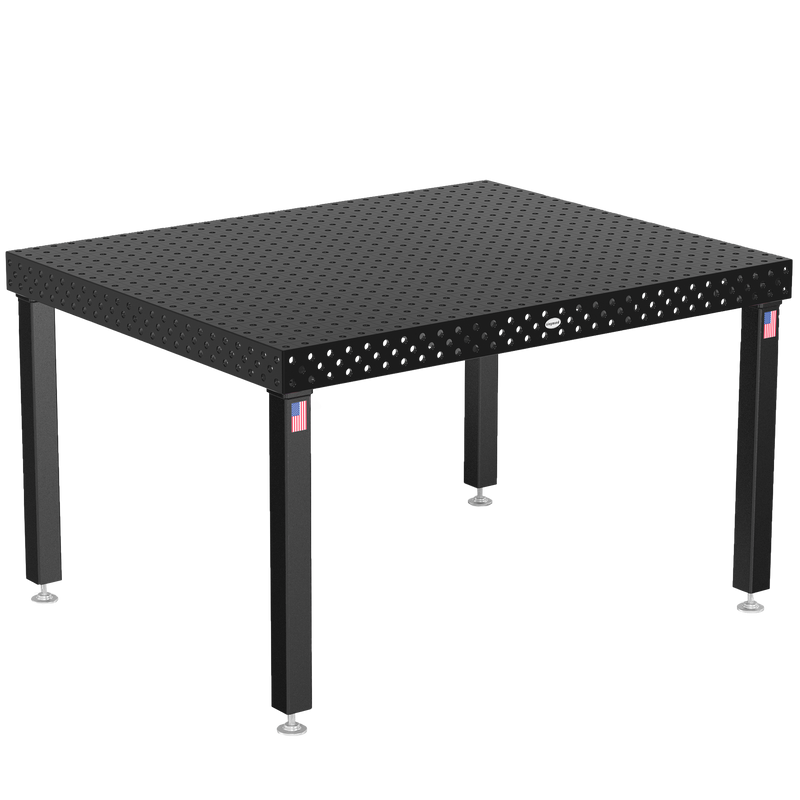 Load image into Gallery viewer, US160035.X7: System 16 4&#39;x5&#39; (48&quot;x60&quot;) Siegmund Imperial Series (Inch) Welding Table with Plasma Nitration
