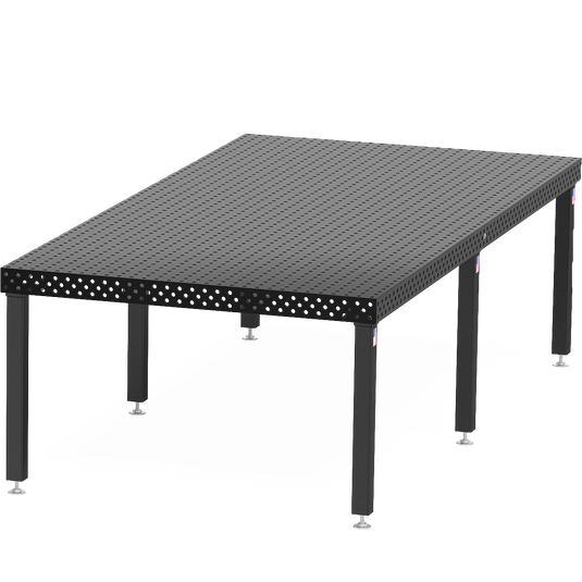 US160040.X7: System 16 5'x10' (60"x120") Siegmund Imperial Series (Inch) Welding Table with Plasma Nitration
