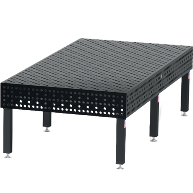 US280040.XD8PL System 28 5'x10' (60x120) Siegmund 8.8 PLUS Imperial Series (Inch) Welding Table with Plasma Nitration