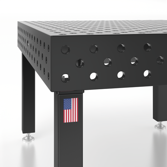 US280040.XD7: System 28 5'x10' (60"x120") Siegmund Imperial Series (Inch) Welding Table with Plasma Nitration